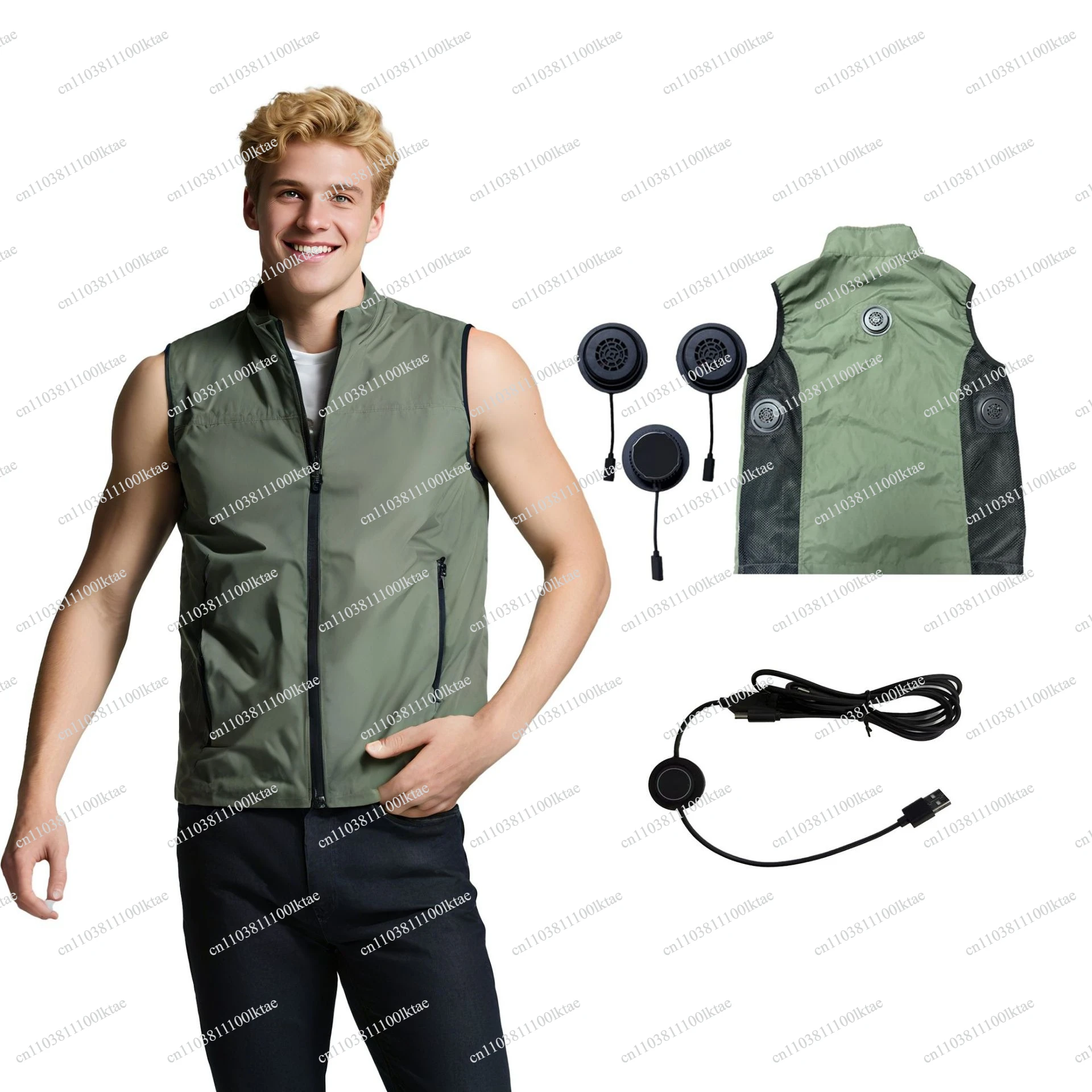 Refrigeration  Outdoor Sports One-to-three Semiconductor Refrigeration Partier Cooling Vest Clothing