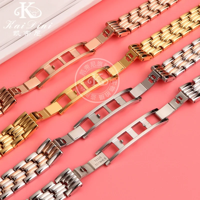 Ladies Stainless Steel Buckle Mesh Belt Watch Strap Ultra-thin Steel Bracelets 6mm 8mm 10mm 12mm 14mm 16mm Small Size Width