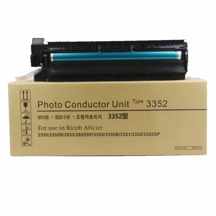 

Compatible MP3352 Photo Conductor Unit for Ricoh Aficio 3030 3025 2510 3010 2550B 3350B 3352 3351 2852 2352 3353 New Drum Unit