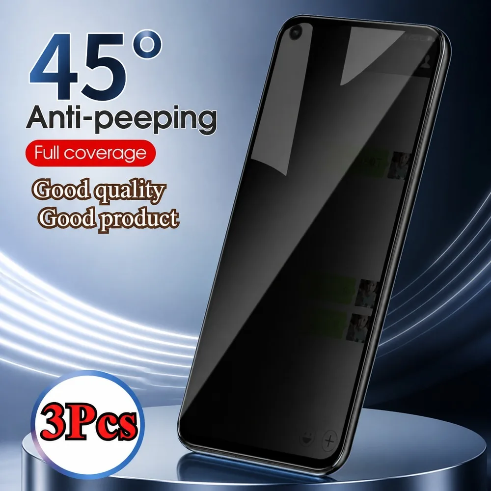 3 Stück Privatsphäre-Schutzglas für Motorola Edge 70 70 Fusion 70 Fusion+ Anti-Spy Displayschutz für Motorola Edge 70 Pro 70 Pro