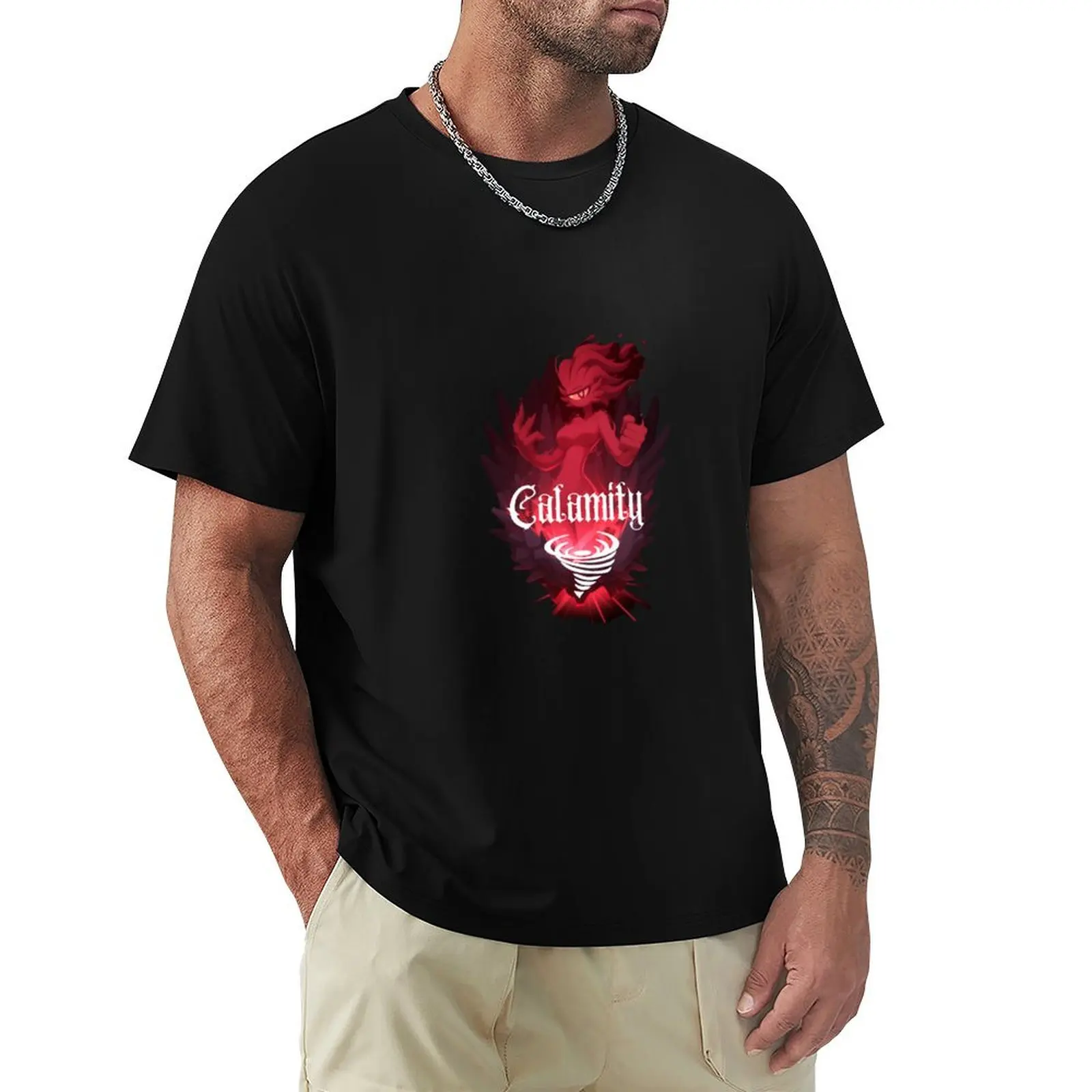 Funny Terraria Boss Calamity T-Shirt Water Resistant Casual T-Shirt