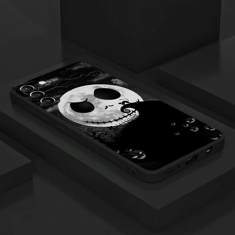 Case For Samsung Galaxy S23 Ultra S22 S21 FE S20 Plus S10 Lite S9 S8 S10e S24 Phone Cover TPU Shell Disney Jack Skellington