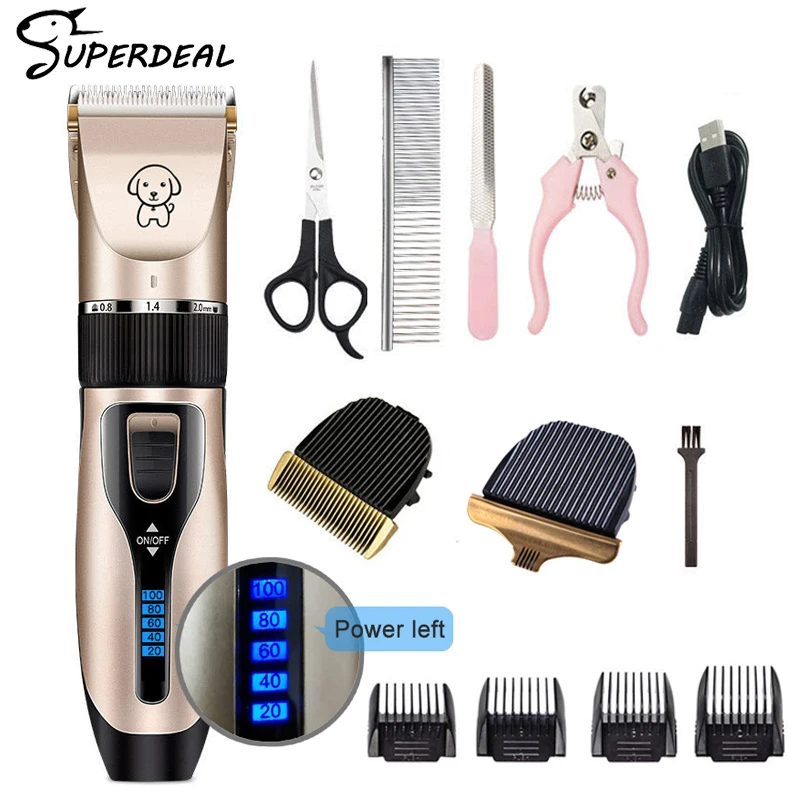 Dog Cordless Shaver Set 1