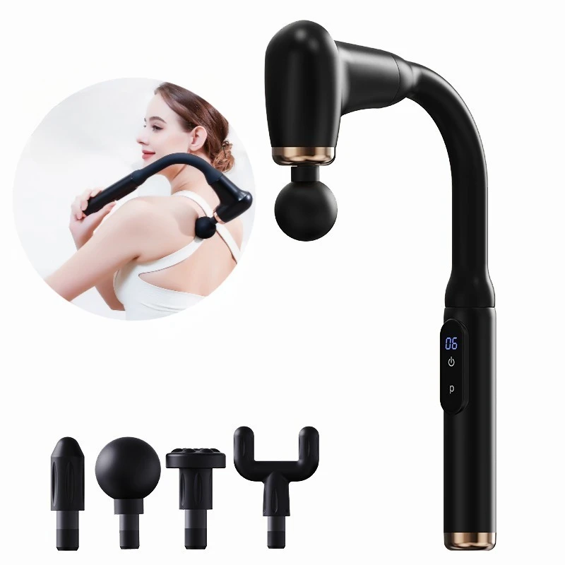 

Fascia gun Handle Elbow 3 Modes 6 Gears Adjust Muscle Relaxation Massage Percussion Hammer for Athletes