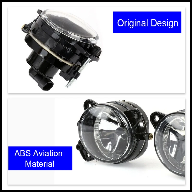 Front Fog Lights for Volkswagen VW Transporter Caravelle T5  Polo Skoda Fabia Roomster LED Signal Driving Lamp Foglight Assembly