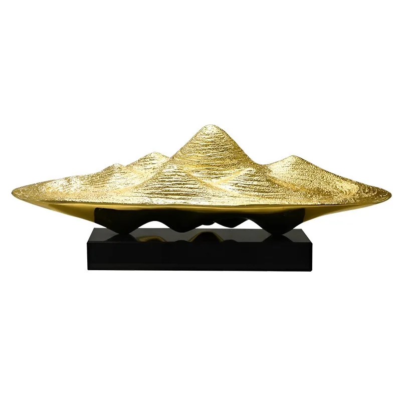 

Modern Chinese entrance hotel living room resin sculpture ornament