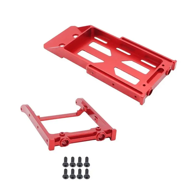 A63T-Metal Front And Rear Bumper Mount Battery Tray For MN G500 MN86 MN86S MN86K MN86KS 1/12 RC Crawler Car Upgrades Parts,1