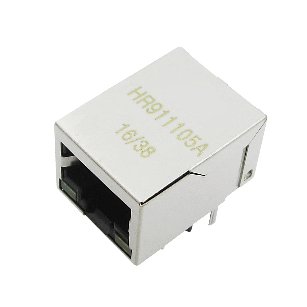 10PCS/LOT HR911105A WIZNET HR911105  HR911130A HR911103A HY951180A  HR911130C Single Port RJ45 Connector