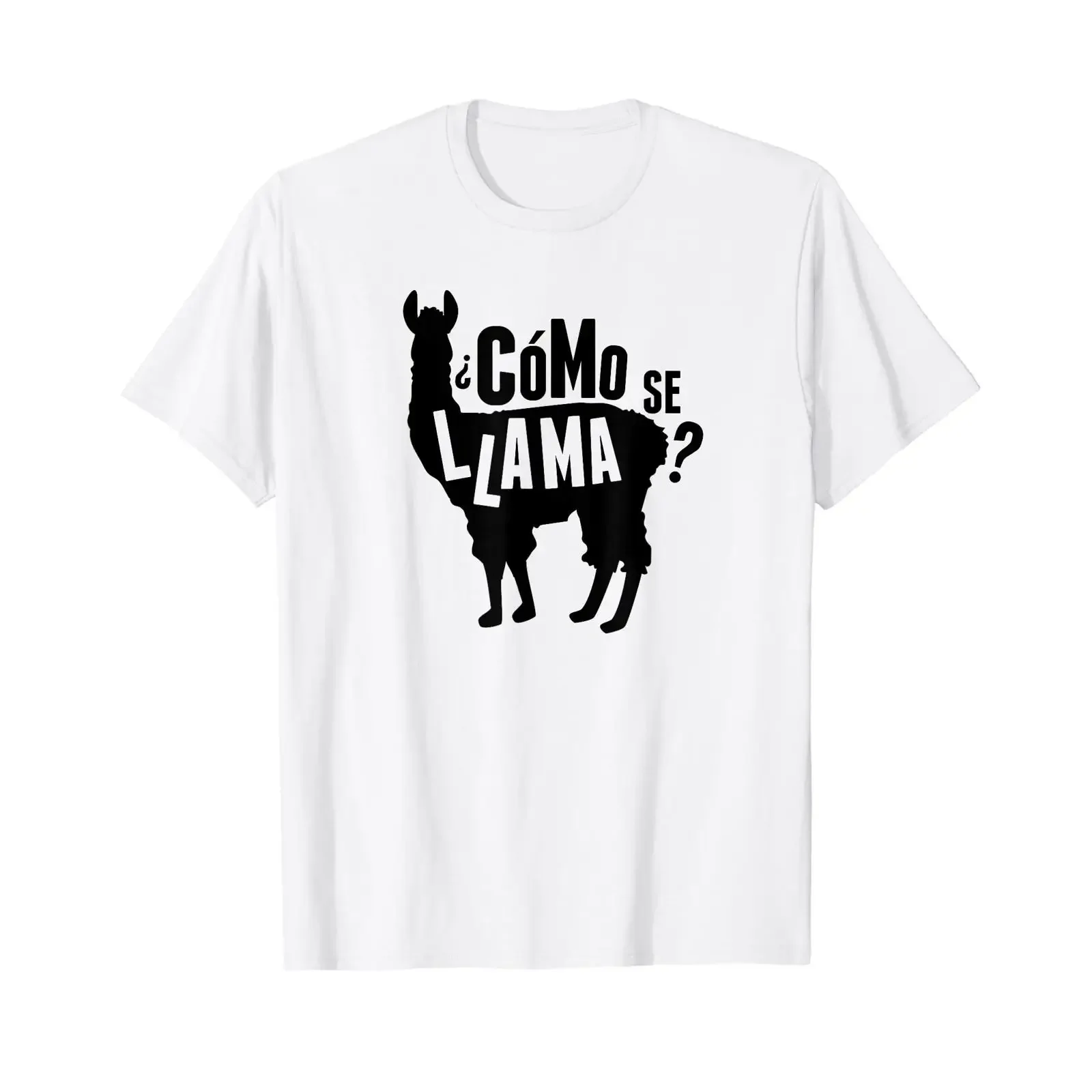 Funny Como Se Llama T Shirt gift idea vintage Washed Breathable Slightly Comfortable Soft Casual graphic homme