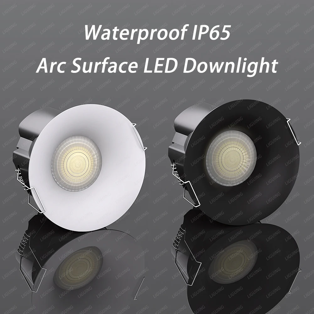 

Recessed Ceiling Light LED Downlight Waterproof IP65 Modern Kitchen Bathroom Ceiling Lamps Spotlight Home Lighting Decor
