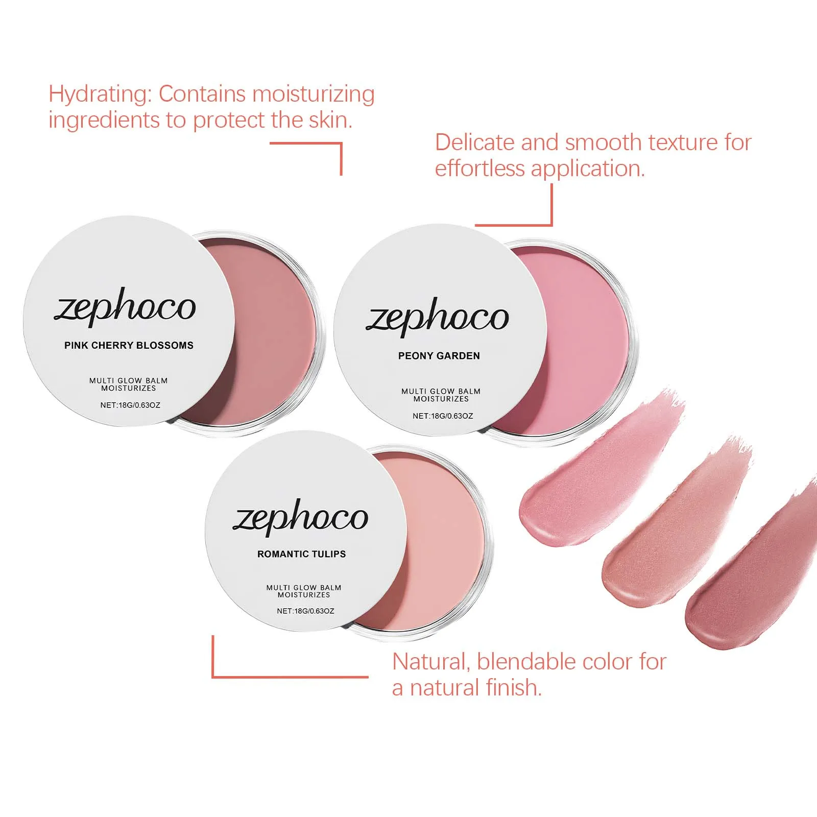 

Powder Blusher Waterproof Matte Long Lasting Color Natural Nude Makeup Brighten Skin Makeup Powder Daily Portable Cosmetics