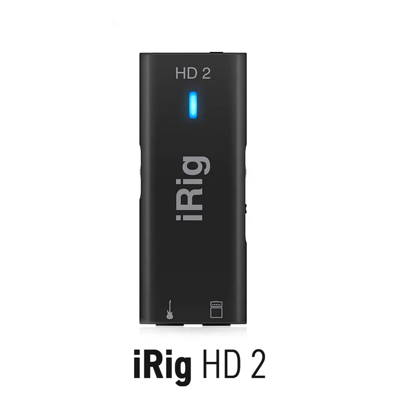 IK Multimedia iRig HD2 Electric guitar with mobile phone audio interface micro-USB digital effect device