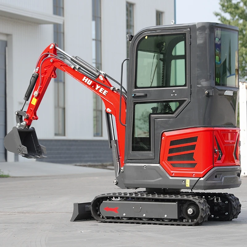 Recruitment agent Mini Excavator Machine Customize Hydraulic Small Crawler Excavator HUAYEE Factory Mini Excavator 1.8 Ton