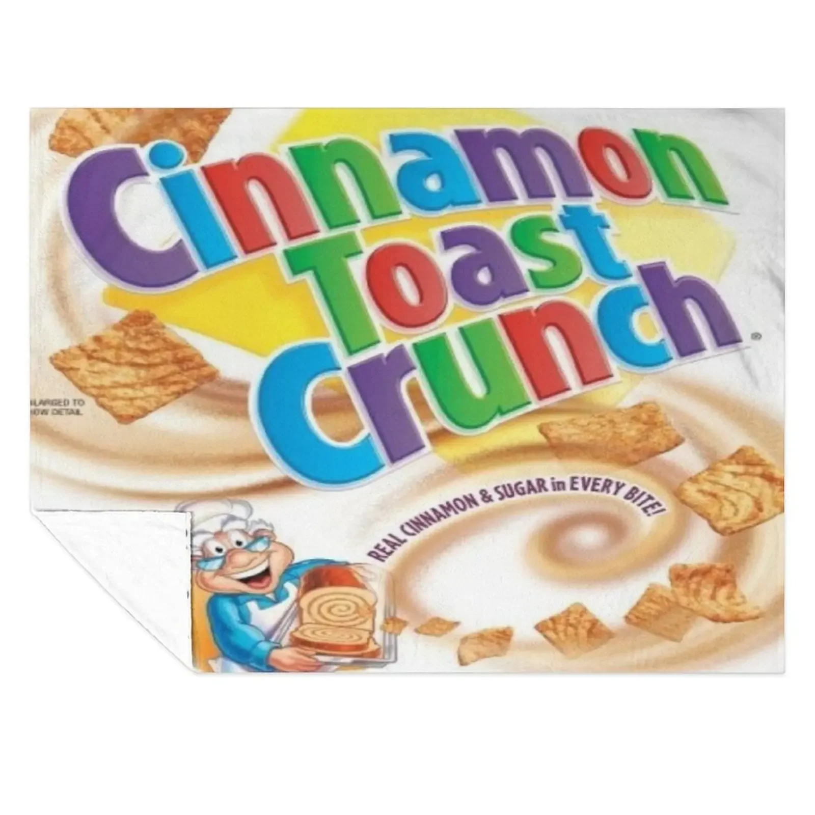 Manta crunch para tostadas de canela, manta para siesta de pelo para sofá de anime cosplay