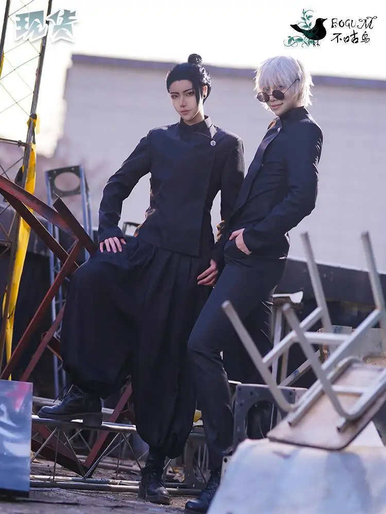 

[Cuckoo]Jujutsu Kaisen Cosplay Costume High School Five-Striped Goku High School Yaiba Kaisen Cosplay Costume