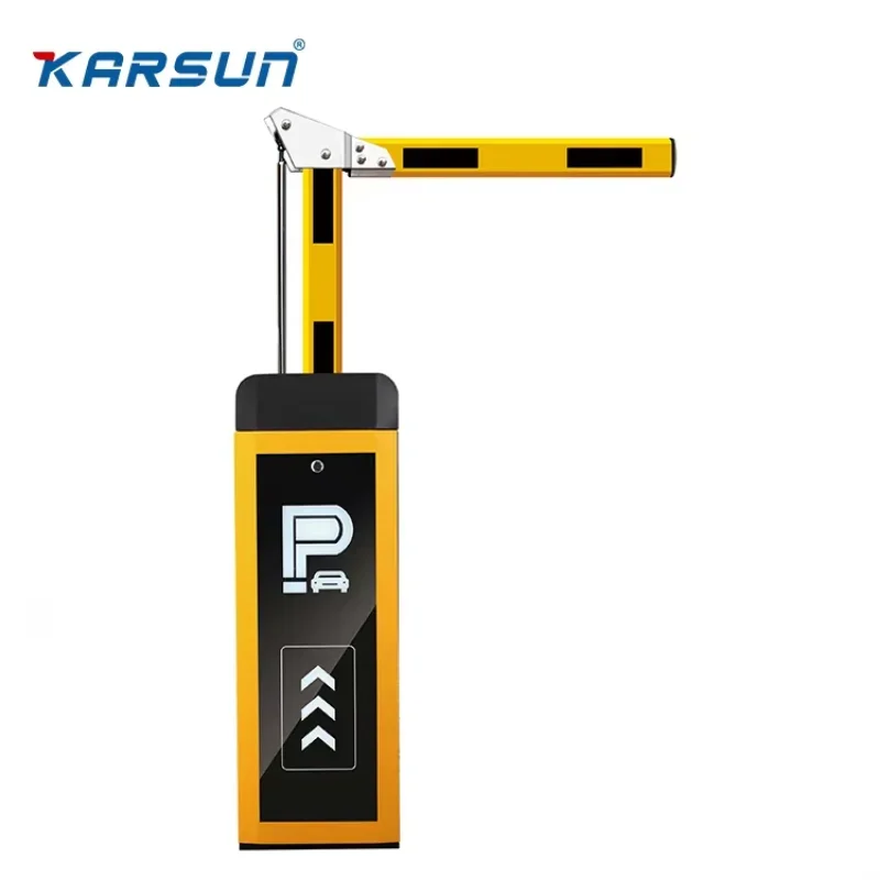 Karsun 5 Million Cycles DC Brushless Motor LED Automatic Traffic Car Parking Boom Gate Barrier With Remote