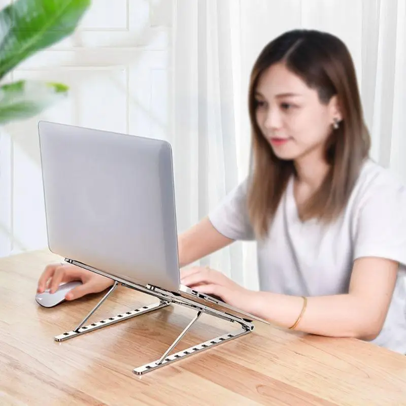 Aluminum Alloy Folding 11- 17 in Universal Notebook Computer Riser