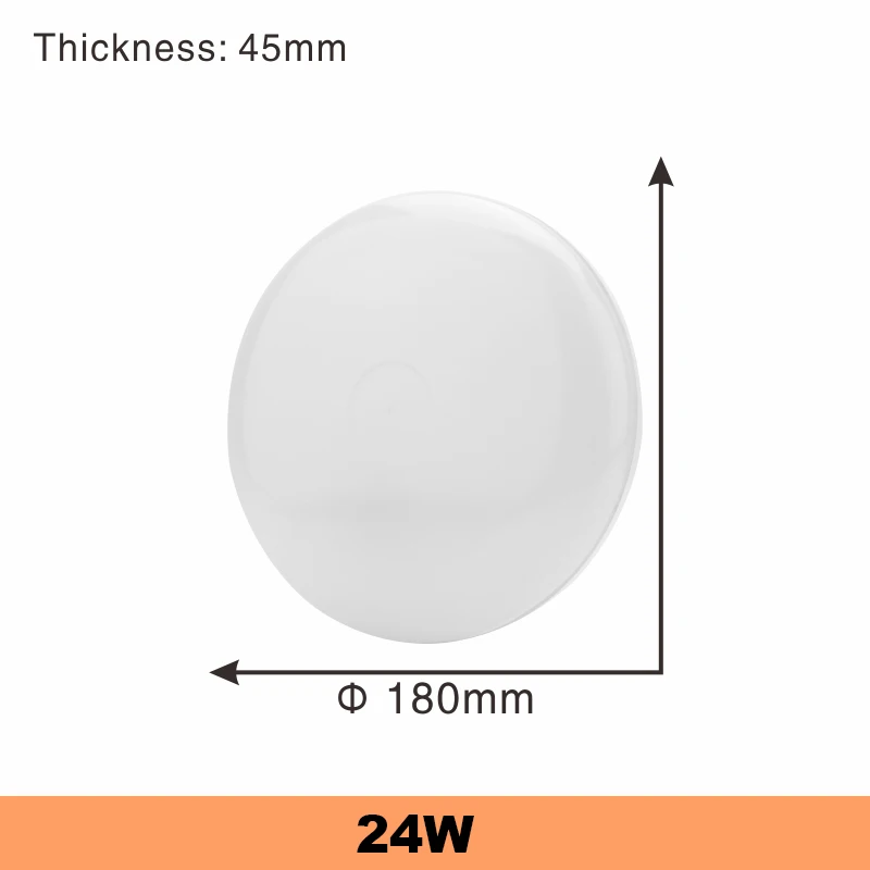 LED Panel Lights, Ultra Thin Ceiling Light Fixture, 24W Flush Mount Ceiling Light, 220V Downlight Ultra-thinIndoor LightingLight