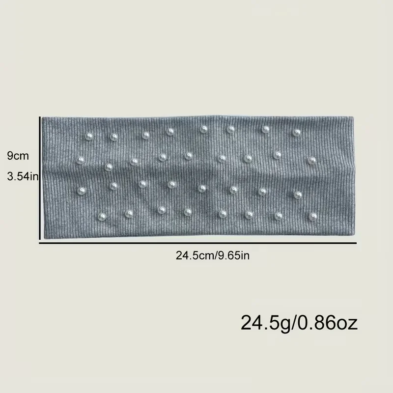 Perlenähnliche Haaraccessoires und Haarbänder in eleganten, einfarbigen Designs mit perlenähnlichen Verzierungen. – Detail 7