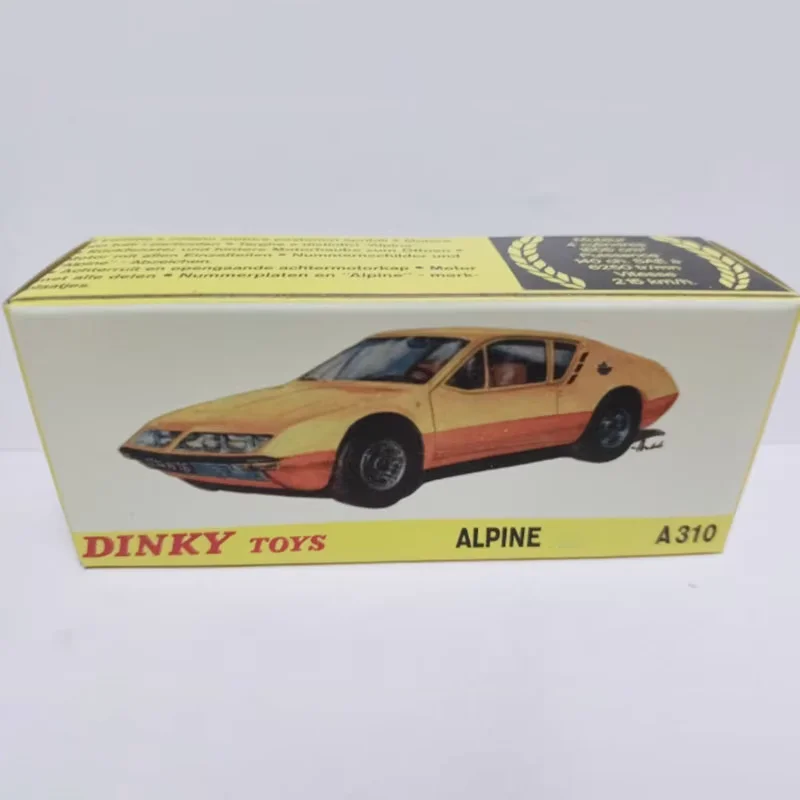 

Dinky Toys 1:43 Alpine A310 Alloy Sports Car Model Static Collection Decorated Holiday Gifts Toys