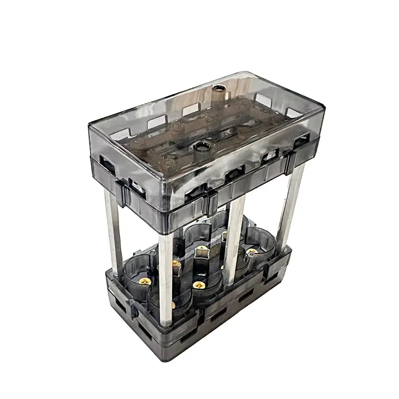 2S4P 1S8P 4S2P Transparent Spliceable 21700/18650 Battery Box Spot Welding Free DIY Energy Storage Bracket
