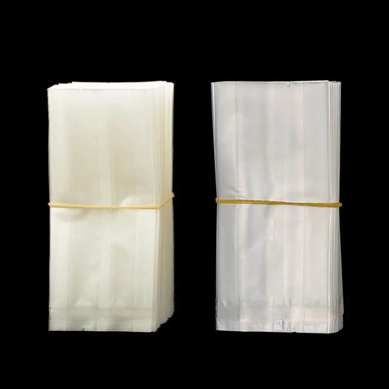 500pcs/Lot Clear Empty Bag Packaging Pouch Heat Sealing Food Tea Storage Package Bags Storage Bag Multiple Sizes