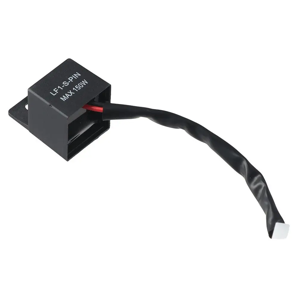 Electronic LED Flasher Relay with Wires, 12V Plug and Play Turn Signal Blinkers Relay Flasher Relay Wiring Connectors