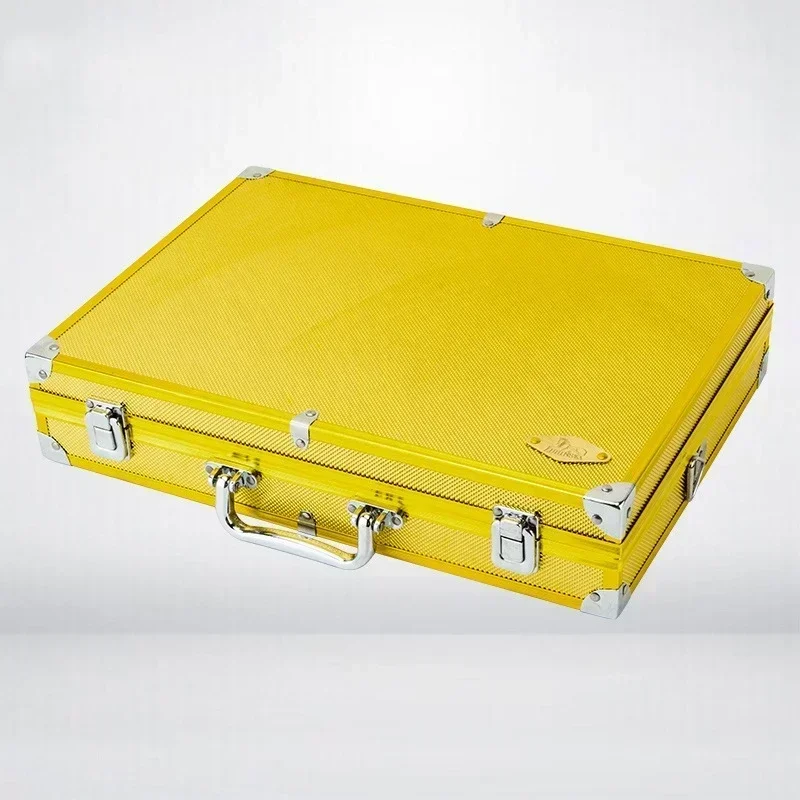 LUBINSKI Cigar Box Portable Cigar Display and Sales Box Light Alloy Cigar Exhibition Box CH-081