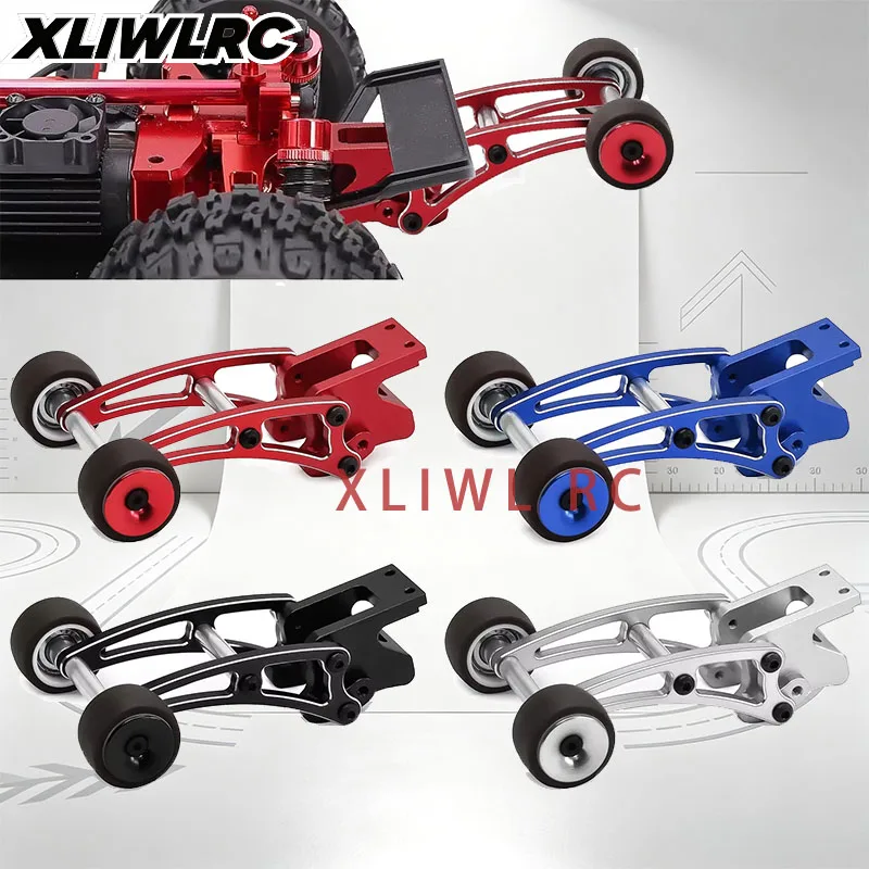 1PCS Metal Adjustable Anti-Wheelie Stabilizer Wheelie Bar for 1/14 MJX Hyper Go 14209 14210 H14BM RC Racing Mod Accessories