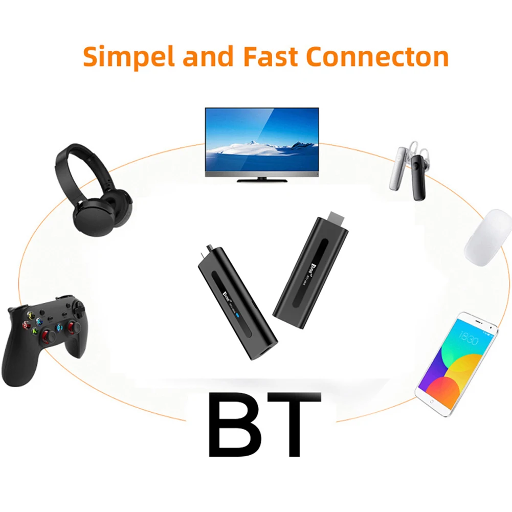 TV98 ATV H313 Mini TV Stick 8K 2,4G 5G WiFi Quad Core BT5.0 Android TV Stick 14,0 Smart TV Box para reproductor multimedia de red