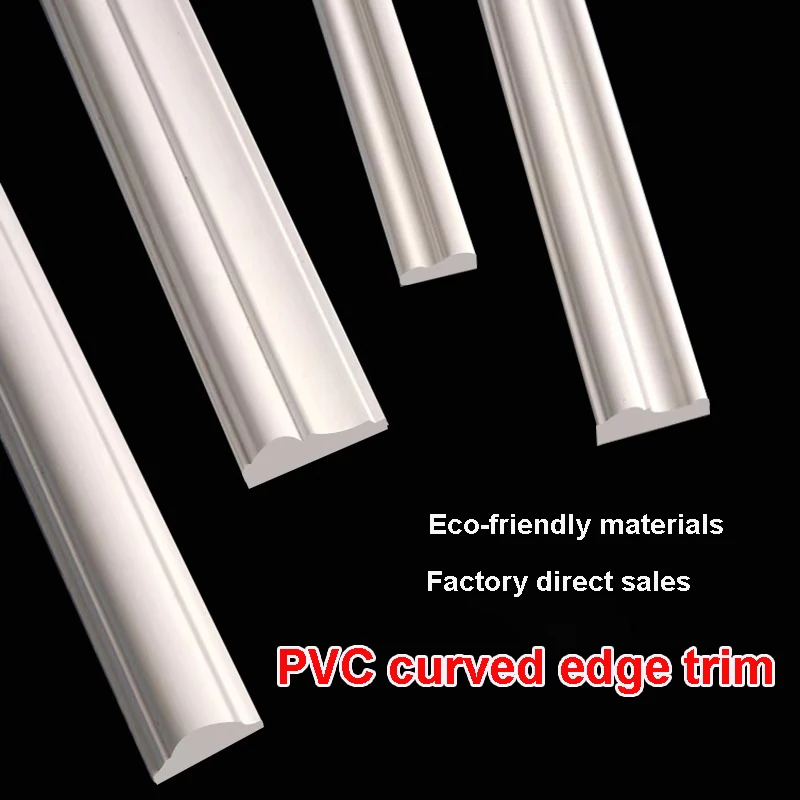 5m Paintable Wall Molding Trim | Peel and Stick Self-Adhesive Chair Rail | DIY Home Decor on Cabinet Bacakground Frame