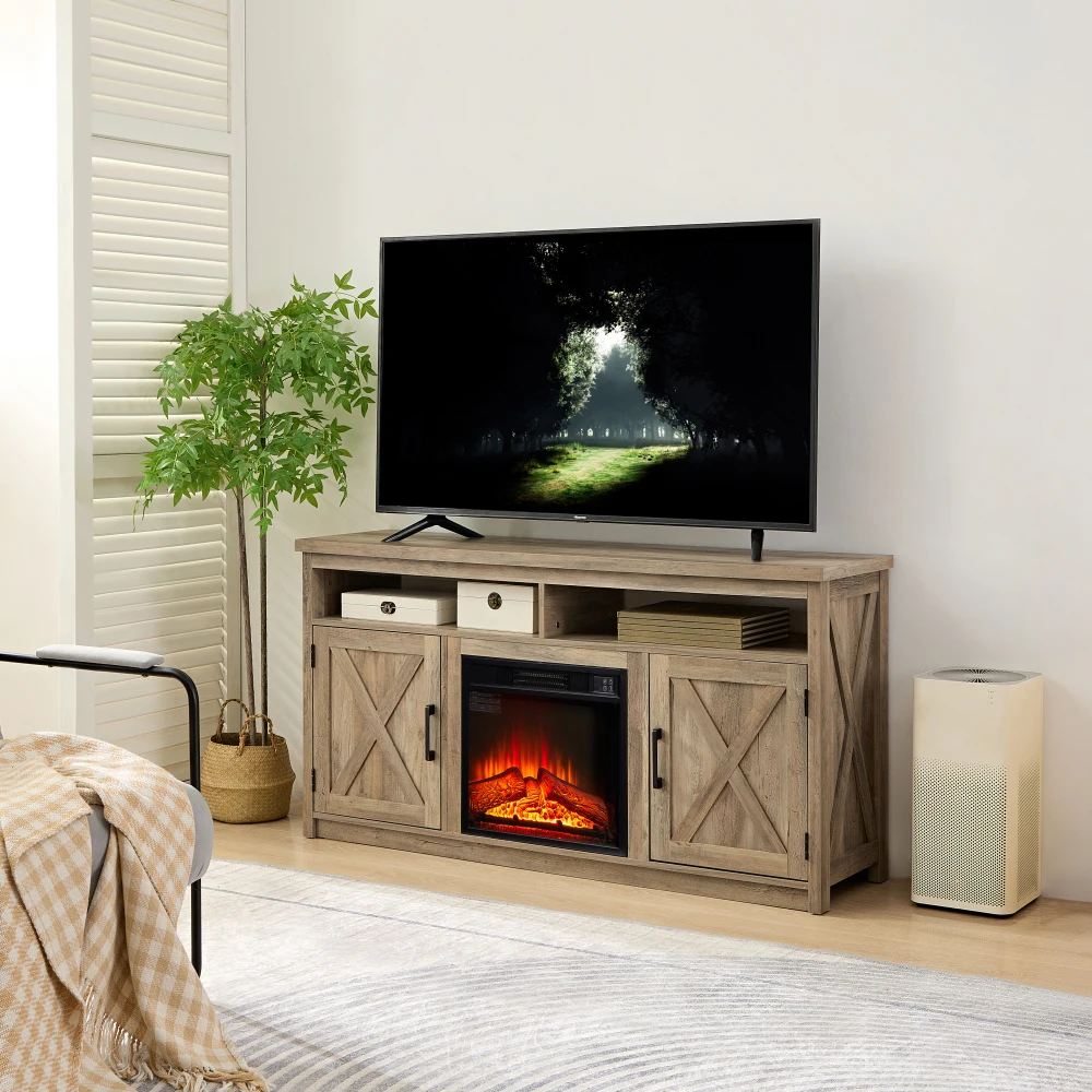 TV Media Stand with 18