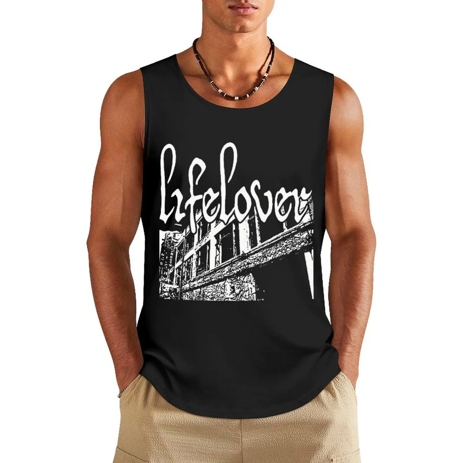 

Lifelover Black Metal Dsbm Band Tank Top t-shirt Men's men gym clothing
