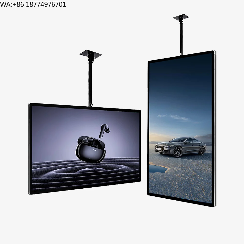 

32 Inch Advertising Display HD LCD Digital Signage Indoor Wall Mounted WiFi Advertising Machine