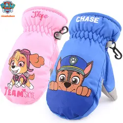 New Winter Genuine Paw Patrol Chase Skye Marshall Ski gloves Anime Toy Action Figure Doll Juguetes Children Toys Chirstmas Gift