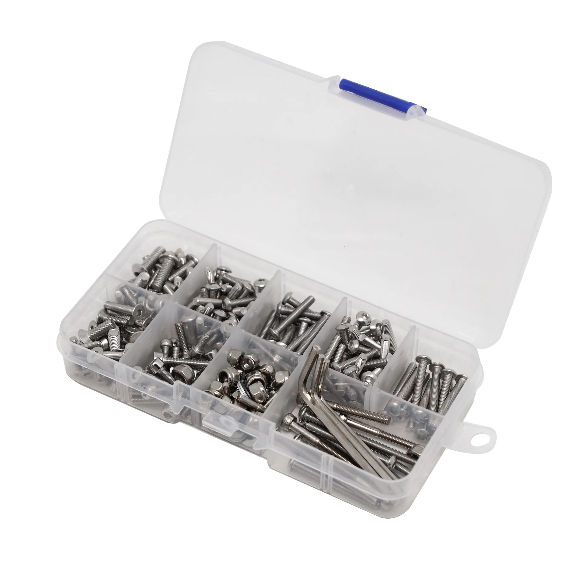 

Multi-Size Stainless Steel Screw Set Screw Box for 1/10 Trx4 Slash 2WD RTR/Pro Remote Control Car Service Parts