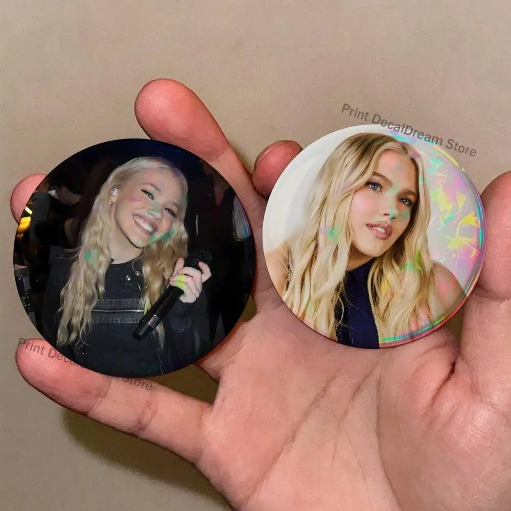 Singer F-Freya Skye Badges Creative Tinplate Button Pins Brooch Creative Quotes Badge Clothes Backpack Jewelry Gift