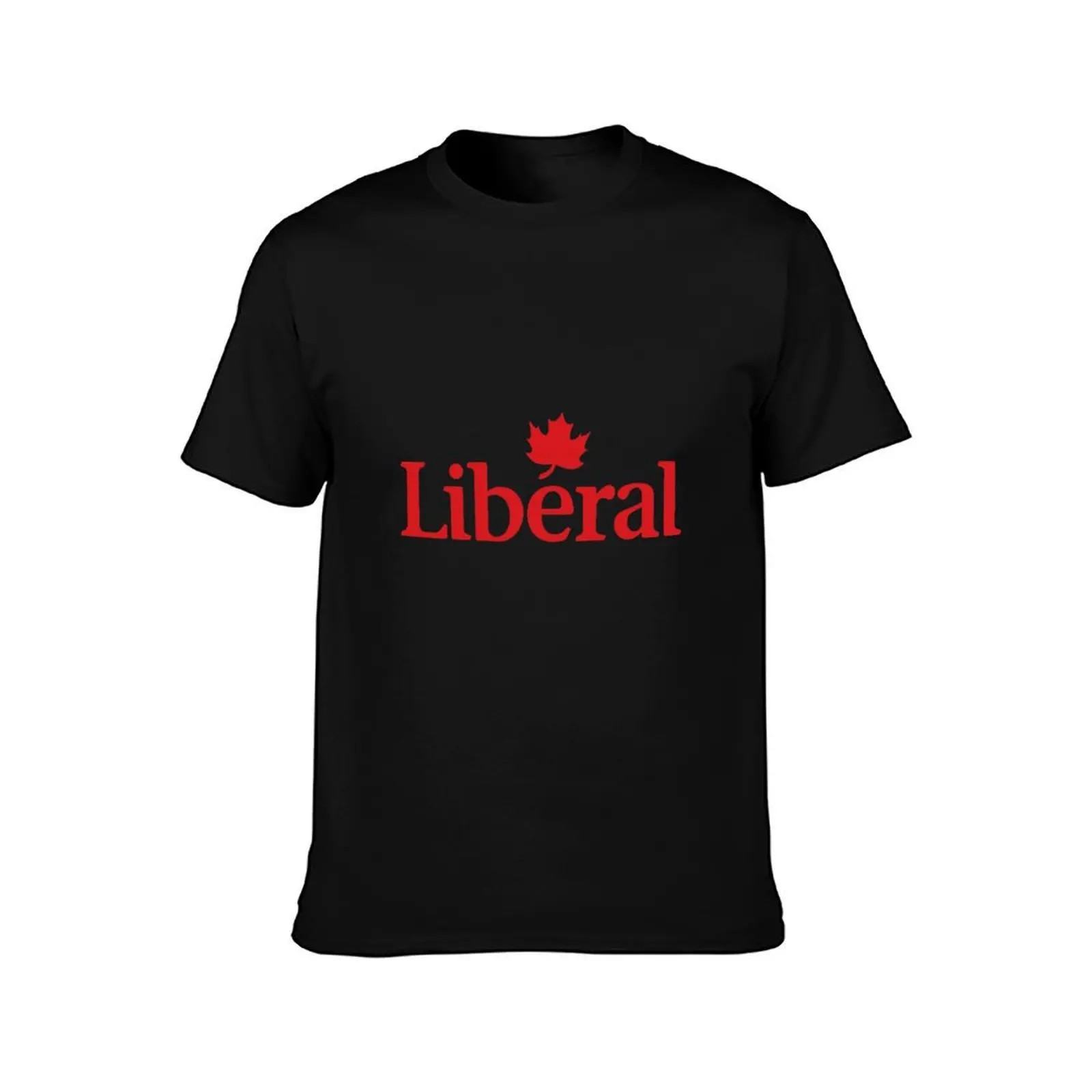 Liberal Party of Canada T-Shirt, Summer Casual Cotton Tee, Oversized Streetwear Tops, Vintage Graphic Print, Unisex Men Women