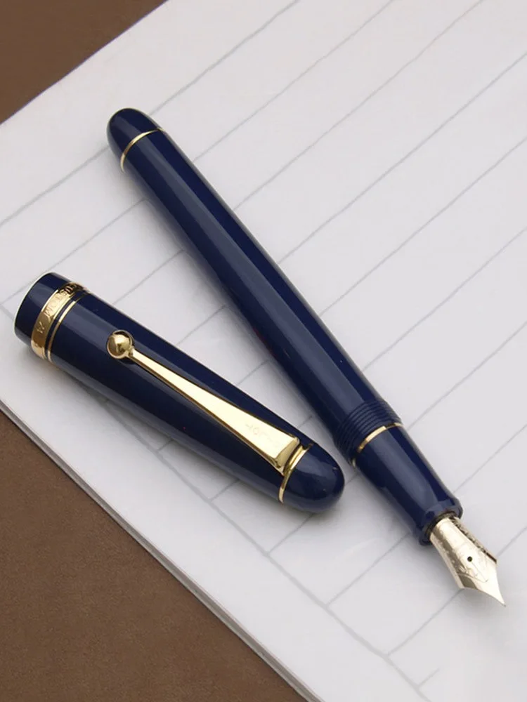 Japanese Original Pilot Custom 74 Transparent 14k Gold Fountain Pen Business Office Men Women Gift Mr FKK-1-NC Writing