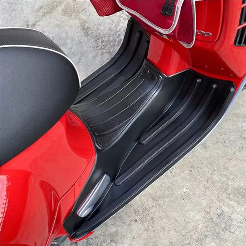 Motorcycle Foot Pedal For VESPA GTS300 GTS250 150 GTV300 2013-2025 Accessories Rubber Rest Pad Skid Floor Mat Protection-M54K