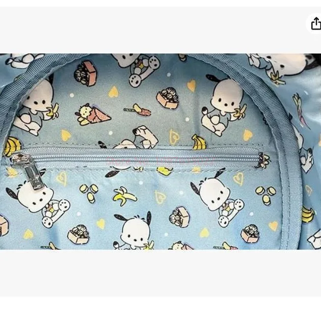 Loungefly-mochila Sanrio Pochacco para niña, minimochila de Anime, Anime, dibujos animados, regalo