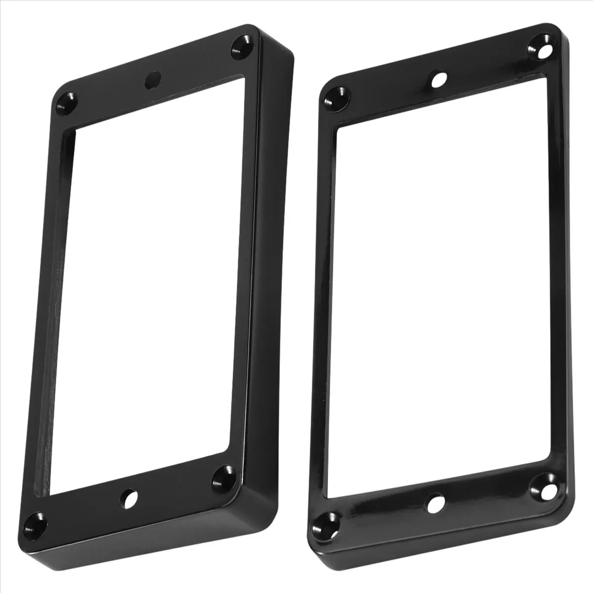 IN-A562U!2Pcs Flat Humbucker Pickup Mounting Ring Frame ABS for Electric Guitar