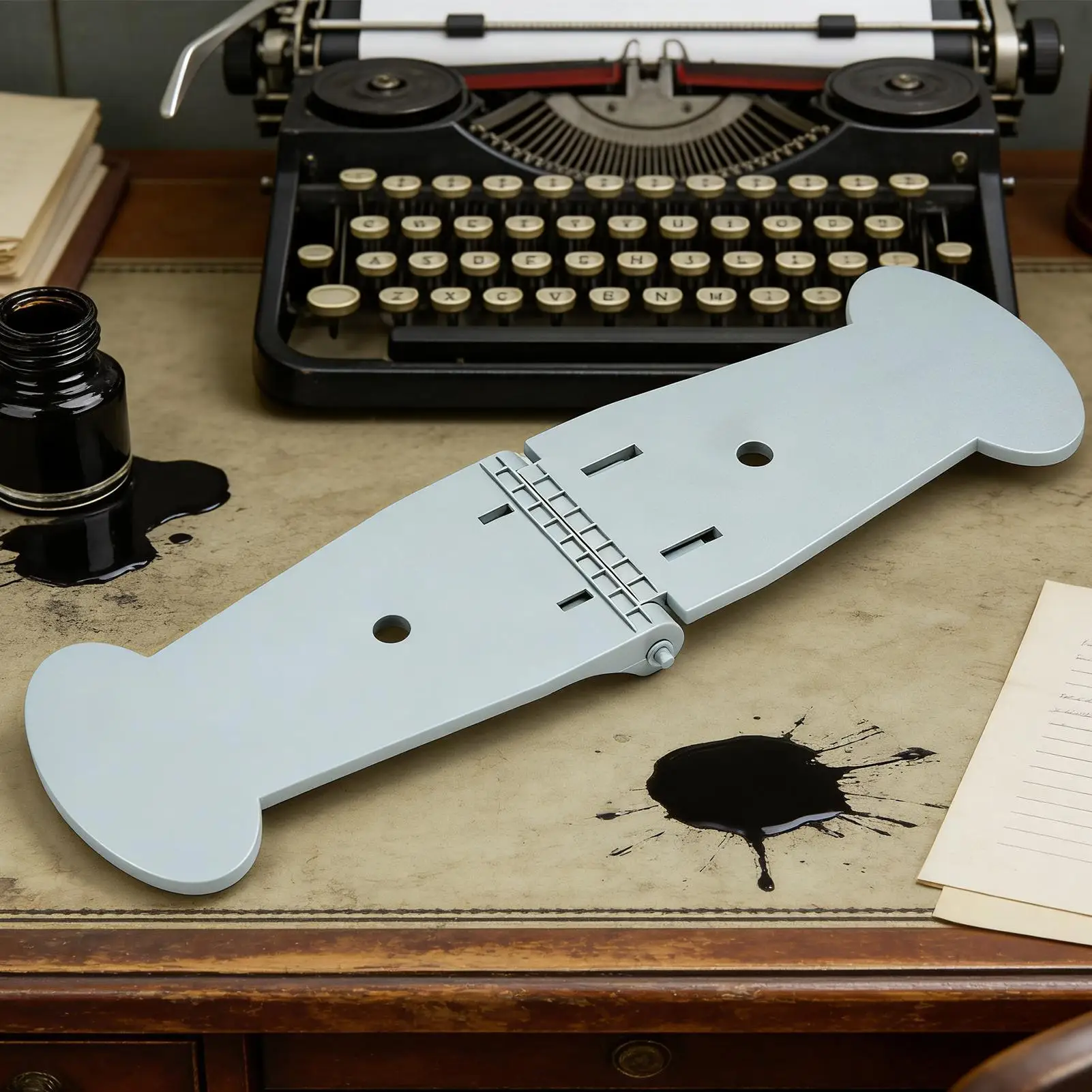 

Folding Desk Foot Support Rest Portable knee and thigh relaxation support with 3 adjustable angles for Home Computer