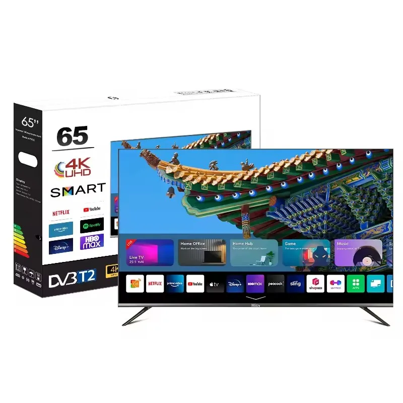 60 70 80 90 inch Televisores 85 inch 4K 8K ULED Smart televisions Android TV