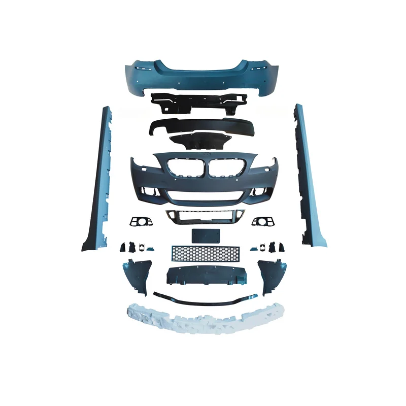 Car Accessories GT Style Fr/Rr Bumper Kit Exterior Sport Tuned 4x4 for 5 Series F10 Sedan 2010-2016