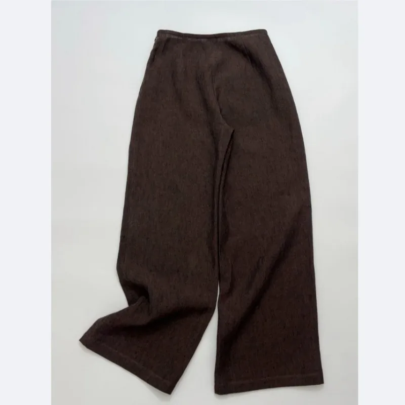 Early Spring Linen Casual Trousers Women Pants