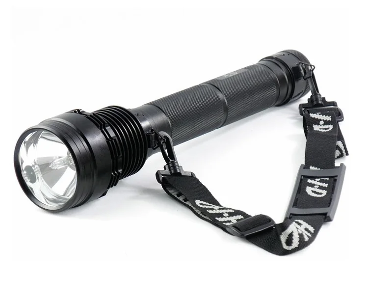 Waterproof 50w 65w 75w 85w HID xenon torch police camping light rechargeable flashlight 8500lumen lm 1500 meter range