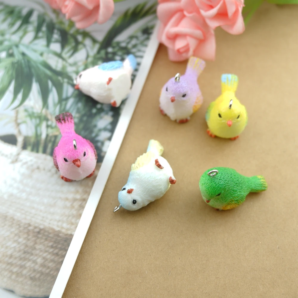 Cute Birds Charms for Earring Bracelets Jewelry Making DIY Pendants Wholesale Bulk