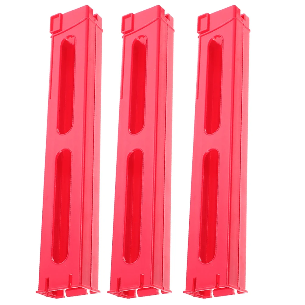 Clip de extensión de tren Domino para niños, dispensador automático, juego de construcción duradero para niños pequeños, regalo educativo, 3 uds.