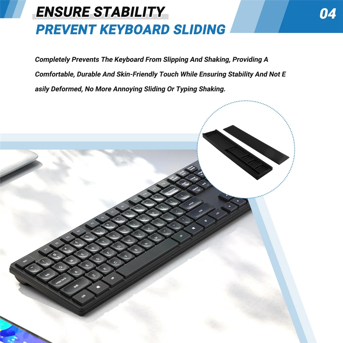 

Efficient Computer Keyboard Wrist Rest Mechanical Keyboard Hand Rest B